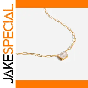 Stainless Steel Zirconia Necklace JDN0306071