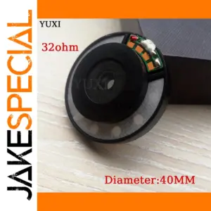 40mm HiFi Headset Speaker in 32/64 Ohm
