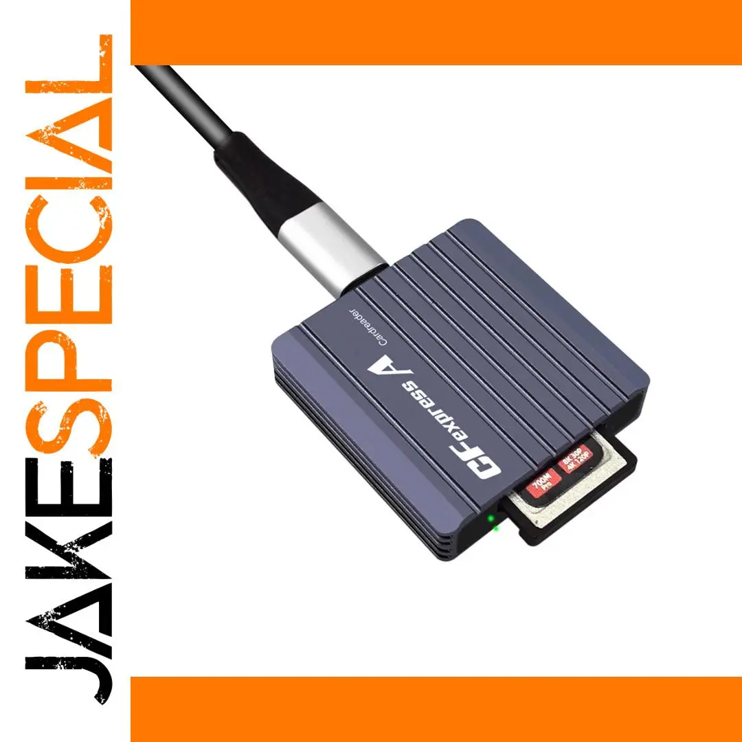 Rugged CFexpress A Card Reader for Professionals 1 Rugged CFexpress A Card Reader for Professionals