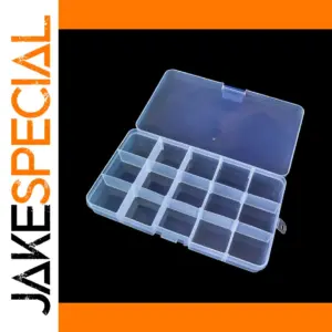 Clear Jewelry Organizer with Grids