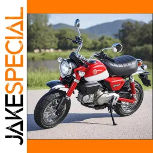 1:9 Scale Motorcycle Diecast Model in Vibrant Colors