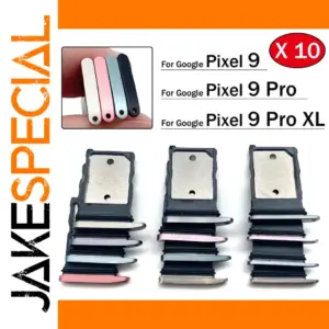 Set of 10 SIM and SD Card Trays for Pixel 9 Series