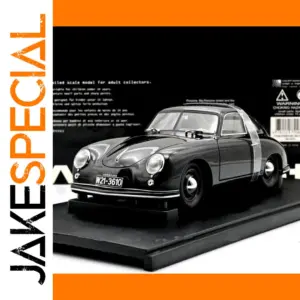 Black 1:24 Scale Porsche 356A Speedster Model