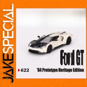 Miniature Ford GT Prototype Heritage Model 1:64 Scale