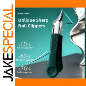 Stainless Steel Nail Clipper with Anti-Splatter