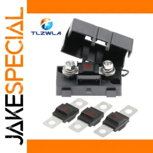 Automotive Fuse Holder Kit with 20A-200A Fuses