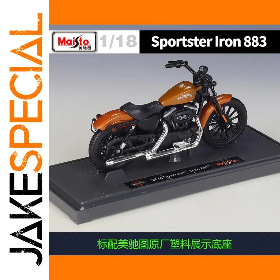 1:18 Scale Harley-Davidson Sportster Iron Model 1 1:18 Scale Harley-Davidson Sportster Iron Model