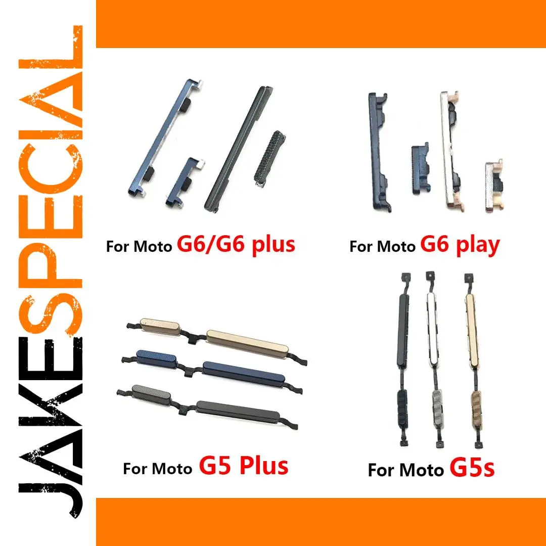 Motorola Model G4-G6 Side Button Replacement Set 1 Motorola Model G4-G6 Side Button Replacement Set