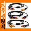 High-Fidelity RCA Interconnect Cable 6mm 2-4RCA