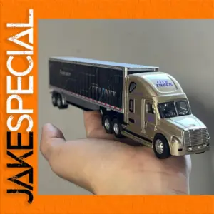 Gold 1:64 Scania Container Truck Model