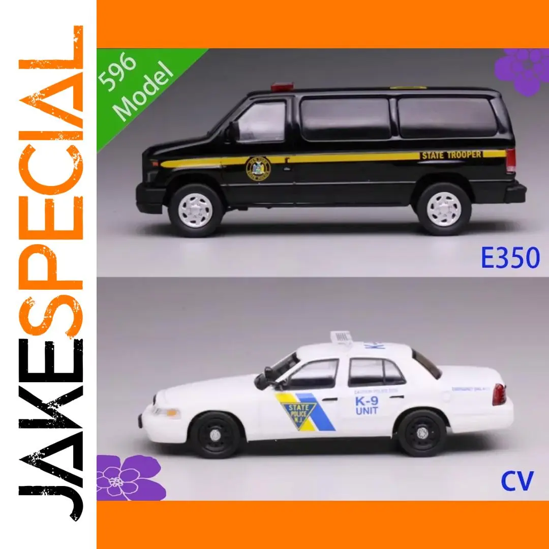 1/64 Scale Ford E350/CV Diecast Model 1 1/64 Scale Ford E350/CV Diecast Model