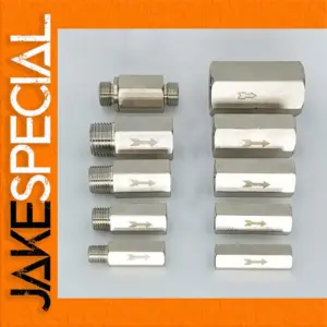 Brass Check Valve 1/8"-1" BSP Threads