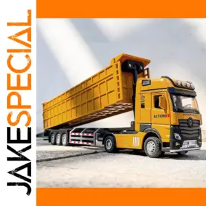 Vibrant 1:50 Scale Miniature Dump Truck Model