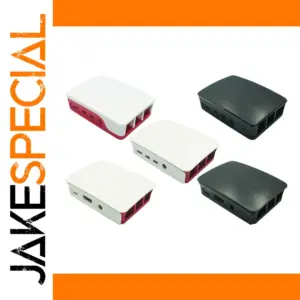 Raspberry Pi 4 ABS Enclosure in Black and White