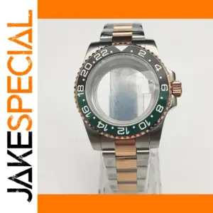 40mm Stainless Steel Watch Case for Repair