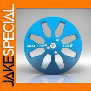 Blue Aluminum Reel for Tape Recorders