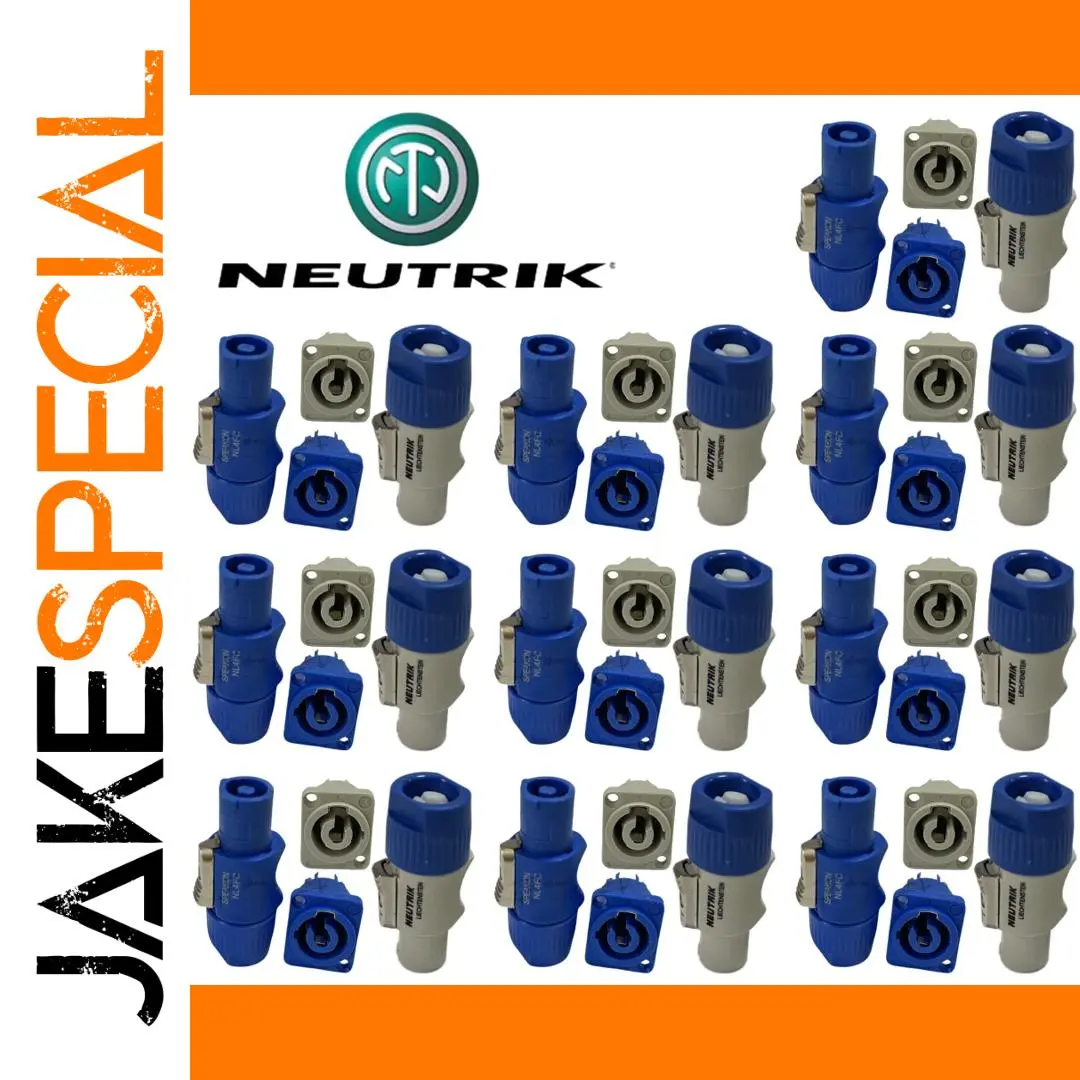 Vibrant Powercon Stage Connector Set (20 pcs) 1 Vibrant Powercon Stage Connector Set (20 pcs)
