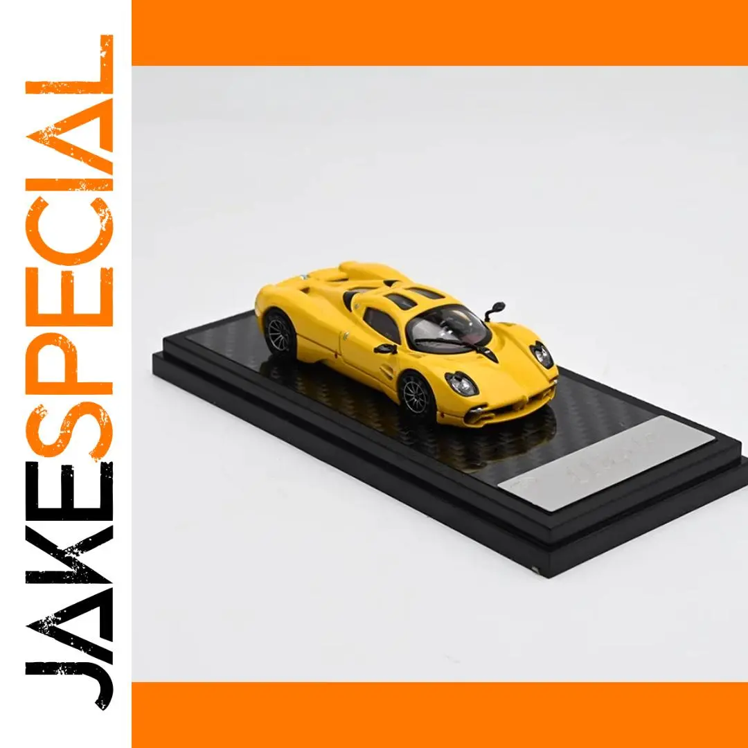 1:64 Alloy Sports Car Model in Yellow 1 1:64 Alloy Sports Car Model in Yellow