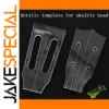Clear Acrylic Ukulele Head Template for Precision