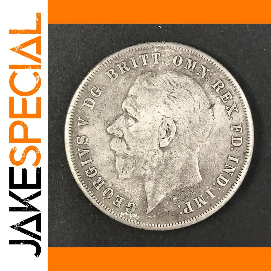 Vintage King George V Copper Coin 38mm 1 Vintage King George V Copper Coin 38mm