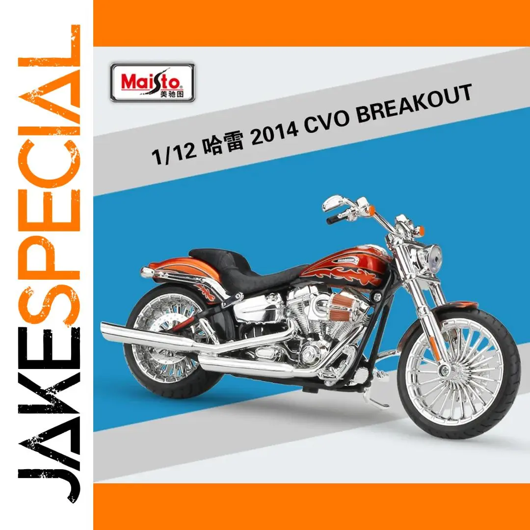 Harley 2014 CVO Breakout 1:12 Model Collectible 1 Harley 2014 CVO Breakout 1:12 Model Collectible