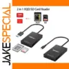 Dual-Slot XQD & SD Card Reader USB 3.0
