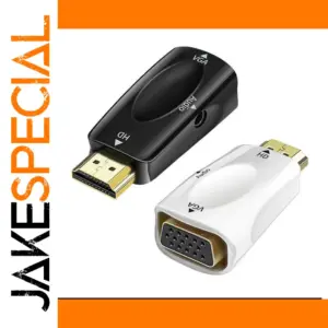 HDMI to VGA Adapter with Audio Support