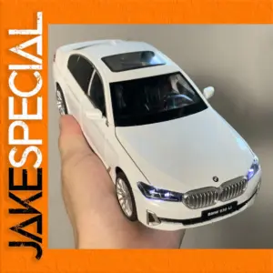 White BMW 530LI Diecast Model Car 1:24 Scale