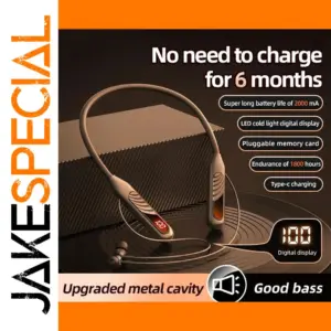 BT 8 Wireless Sport Earbuds with Bluetooth 5.3