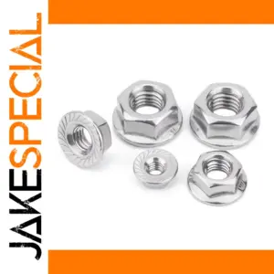 Stainless Steel Flange Lock Nuts Set