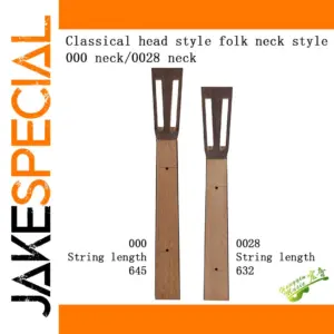 Elegant African Mahogany Guitar Neck for Builds