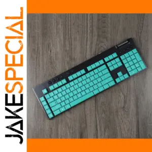 Vibrant Cyan PBT Keycaps Set for Logitech G-Series