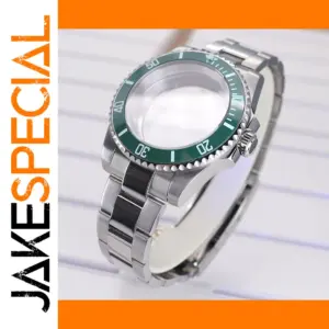 40mm Stainless Steel Diver Watch Case for Custom Watches