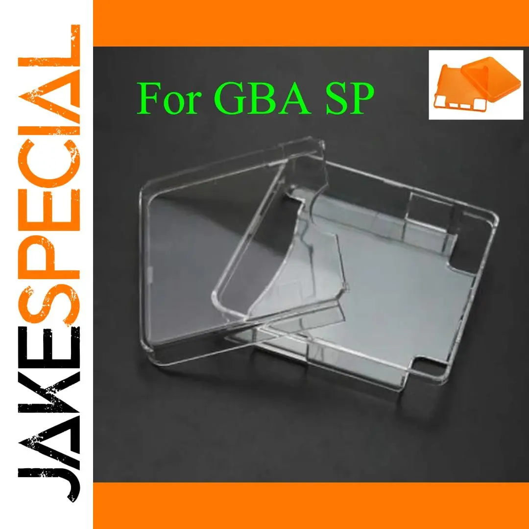GBA SP & GameBoy Advance Transparent Protective Cover 1 GBA SP & GameBoy Advance Transparent Protective Cover