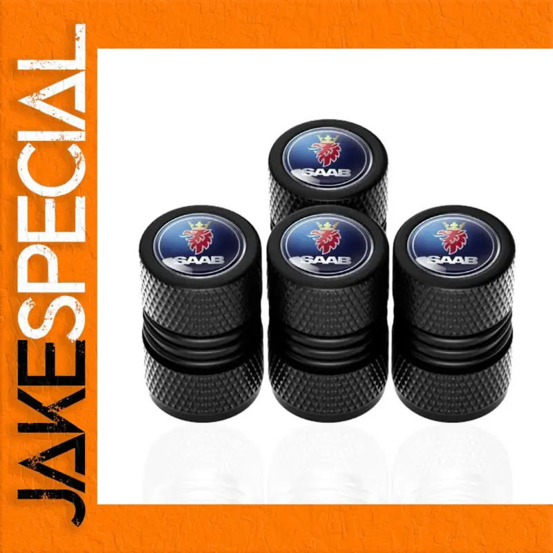 Elevate Your Saab with the Aluminum Tire Valve Caps Set 1 88d3dcac0abf4f28a4124431 product image