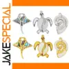 Stainless Steel Ocean Charm Set for Jewelry