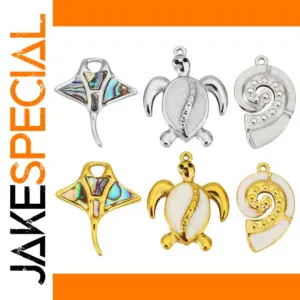 Stainless Steel Ocean Charm Set for Jewelry