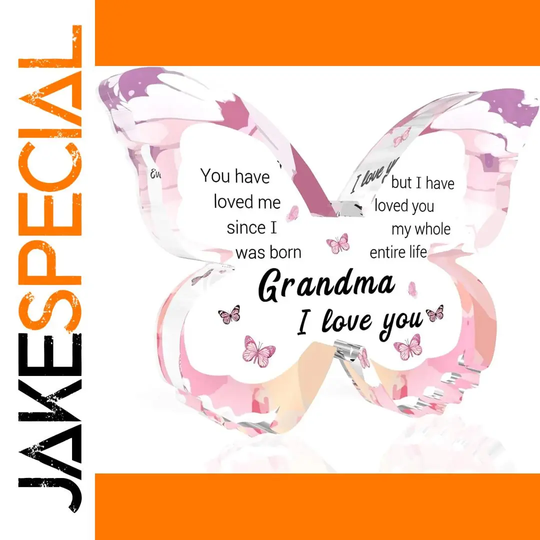Heartfelt Butterfly Ornament for Grandma 1 Heartfelt Butterfly Ornament for Grandma