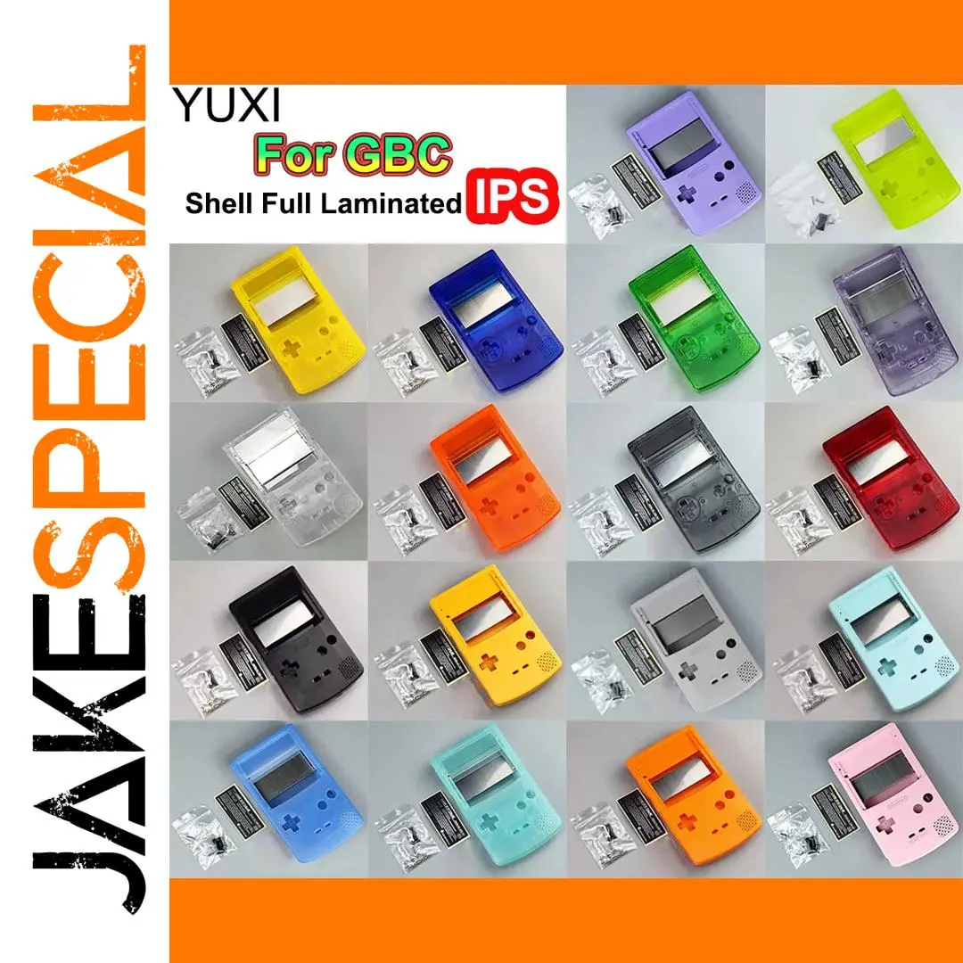 Vibrant Gameboy Color Replacement Shell 1 Vibrant Gameboy Color Replacement Shell