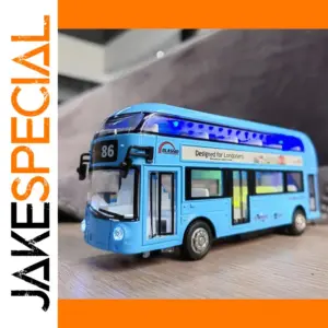 Vintage London Double-Decker Bus Model 1/36 Scale