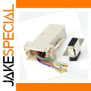 DB9 to RJ45 RS232 Adapter Set (10 Pack)