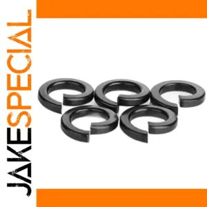 Black Grade 8.8 Metal Lock Washers Set