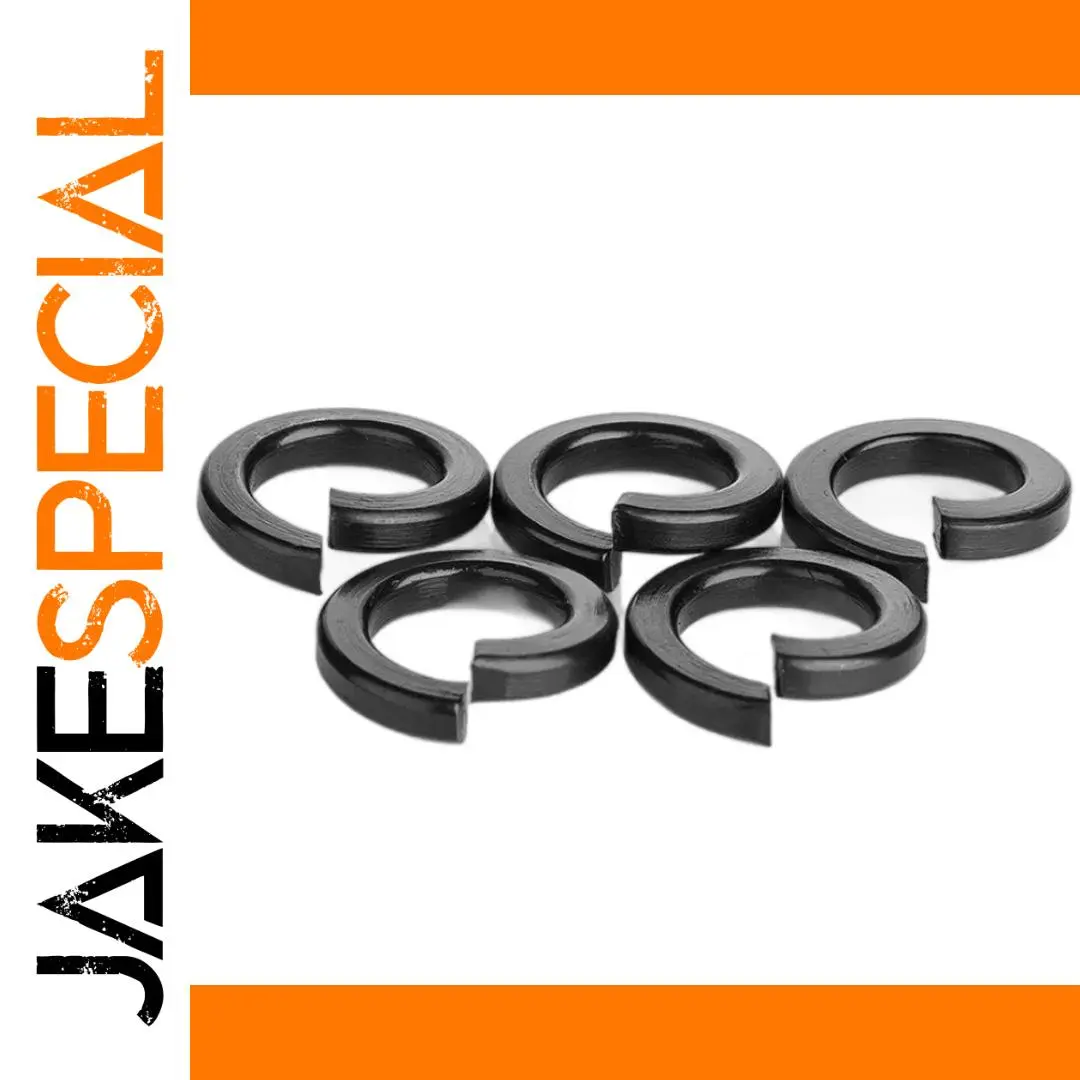 Black Grade 8.8 Metal Lock Washers Set 1 Black Grade 8.8 Metal Lock Washers Set