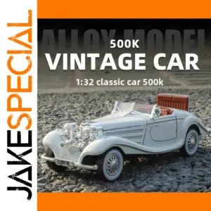 1936 Mercedes Benz 500K Diecast Model Car 1:32 Scale