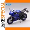 Yamaha YZF-R6 1:18 Diecast Motorcycle Model