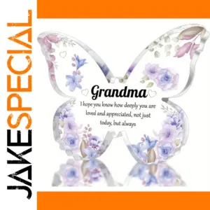 Elegant Butterfly Gift for Grandma