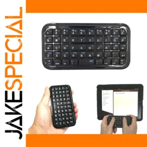 Black Wireless Bluetooth Mini Keyboard