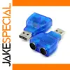 USB to Dual PS/2 Adapter for Legacy Peripherals