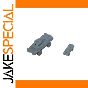 Uncolored Resin M1117 Guardian 2 Vehicles Set