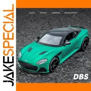 Green Aston Martin DBS 1/22 Scale Model Car